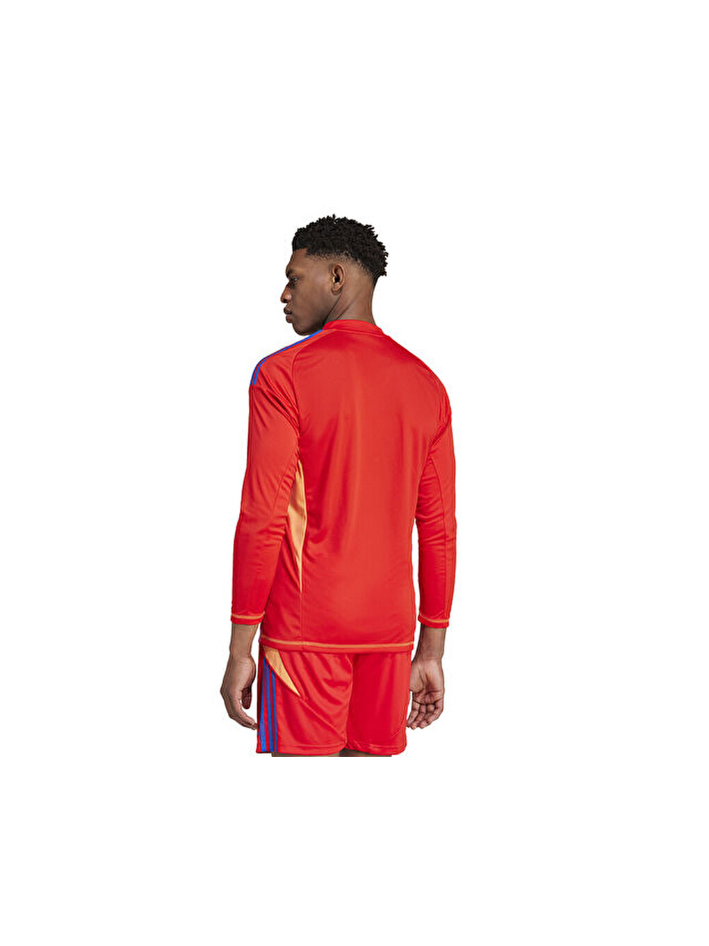 T24 C Gk Jsy L Erkek Futbol Kaleci Forması In0407 Kırmızı-1