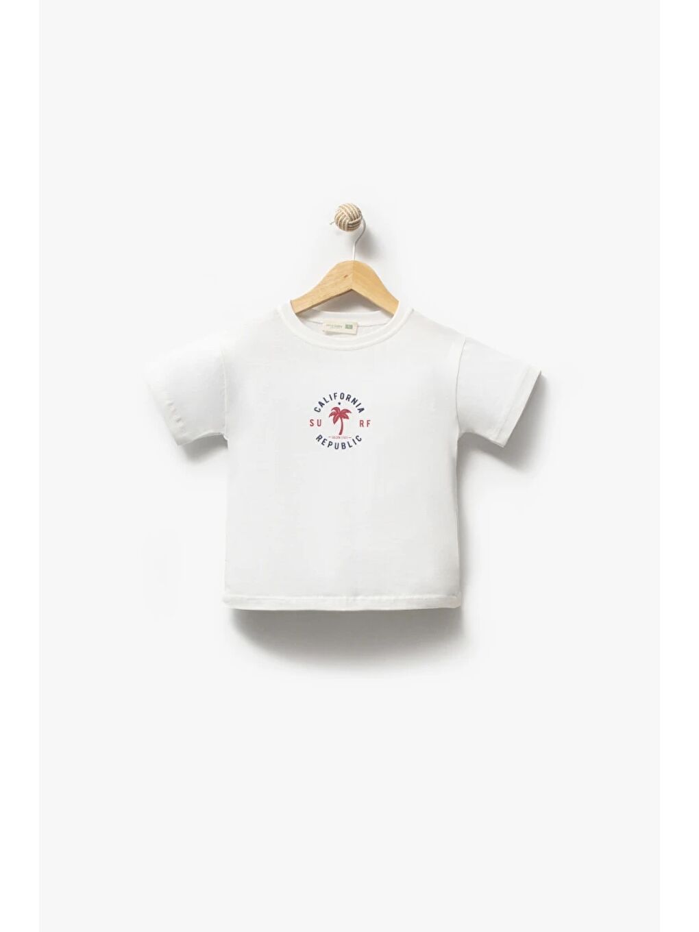 Ekru Jean gömlek T-shirt Şort 3lü Yazlık Erkek Çocuk Takım 3711-3