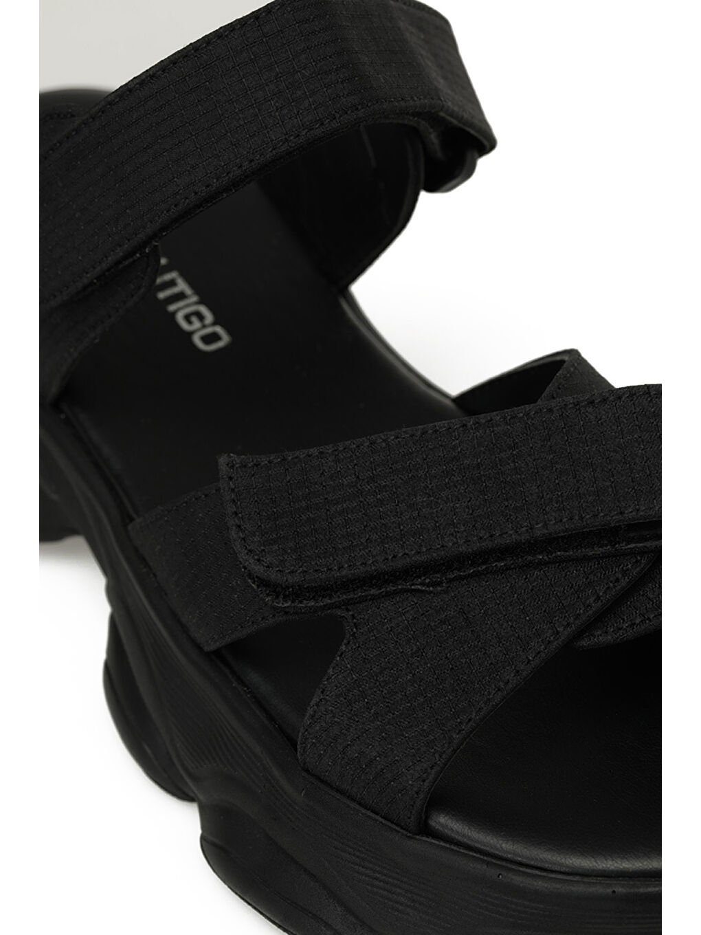 25S-600 5FX Siyah Kadın Spor Sandalet-6