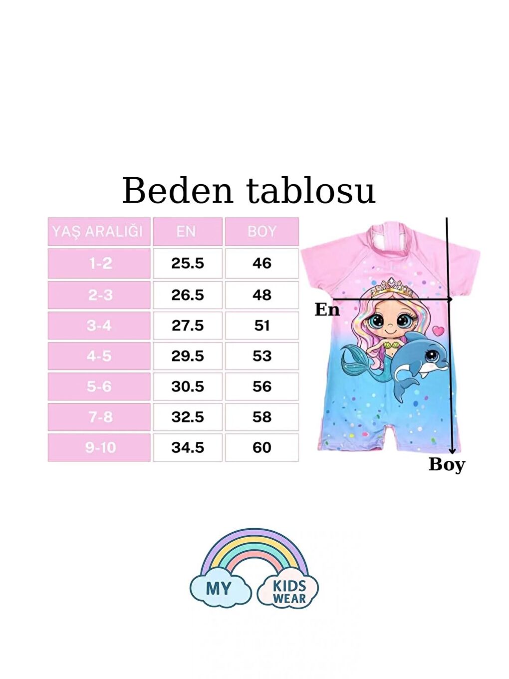 Pembe Kız Çocuk Deniz Kombini 3’lü Set – Mayo, Havlu ve Bone 12577-3