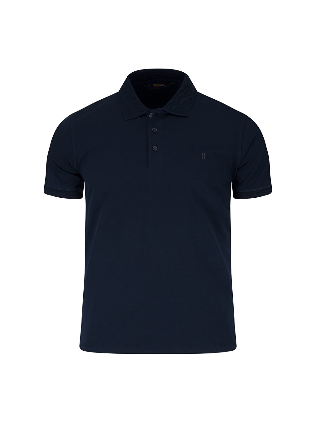 Lacivert Regular Fit Polo Yaka Pamuklu Tişört