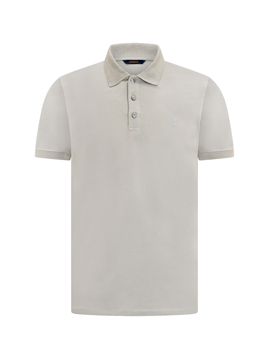Haki Regular Fit Polo Yaka Pamuklu Tişört