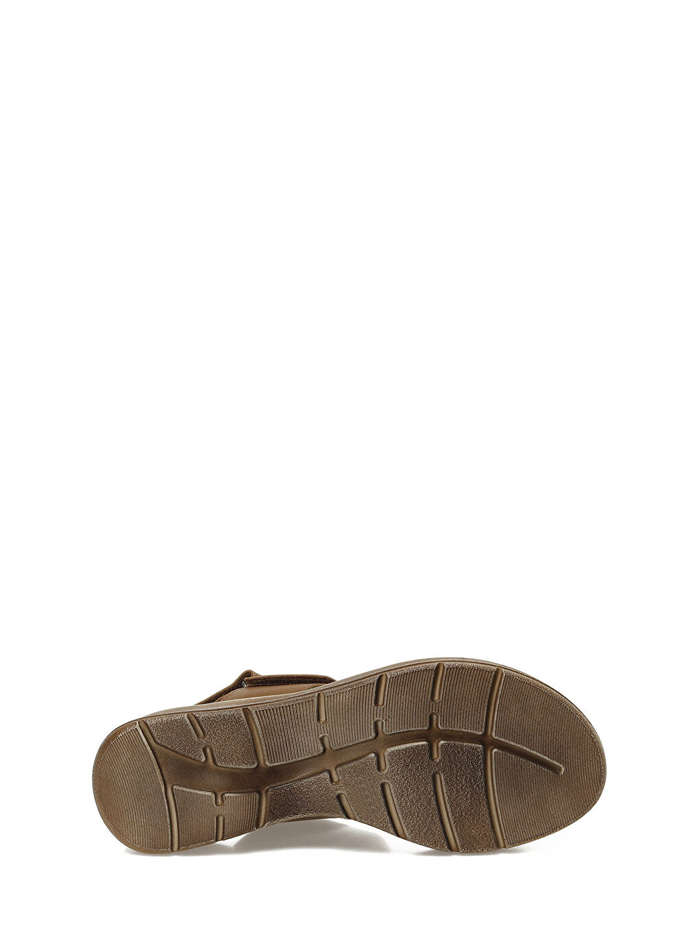 Kahverengi 25S-271 5FX Taba Kadın Dolgu Topuk Sandalet-5