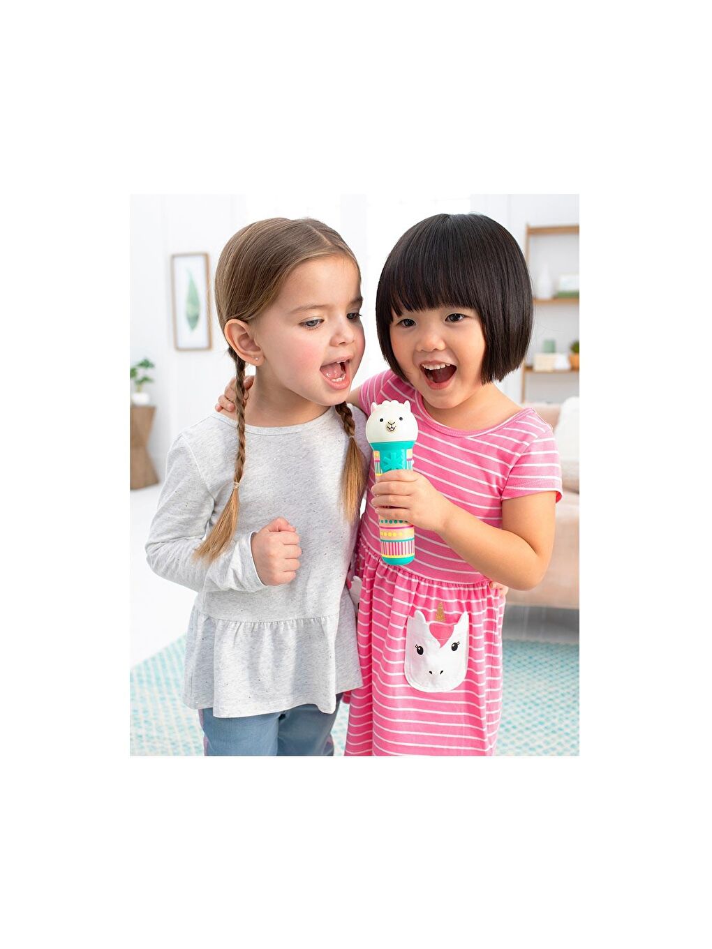 Zoo Oyuncak Mikrofon Lama-3