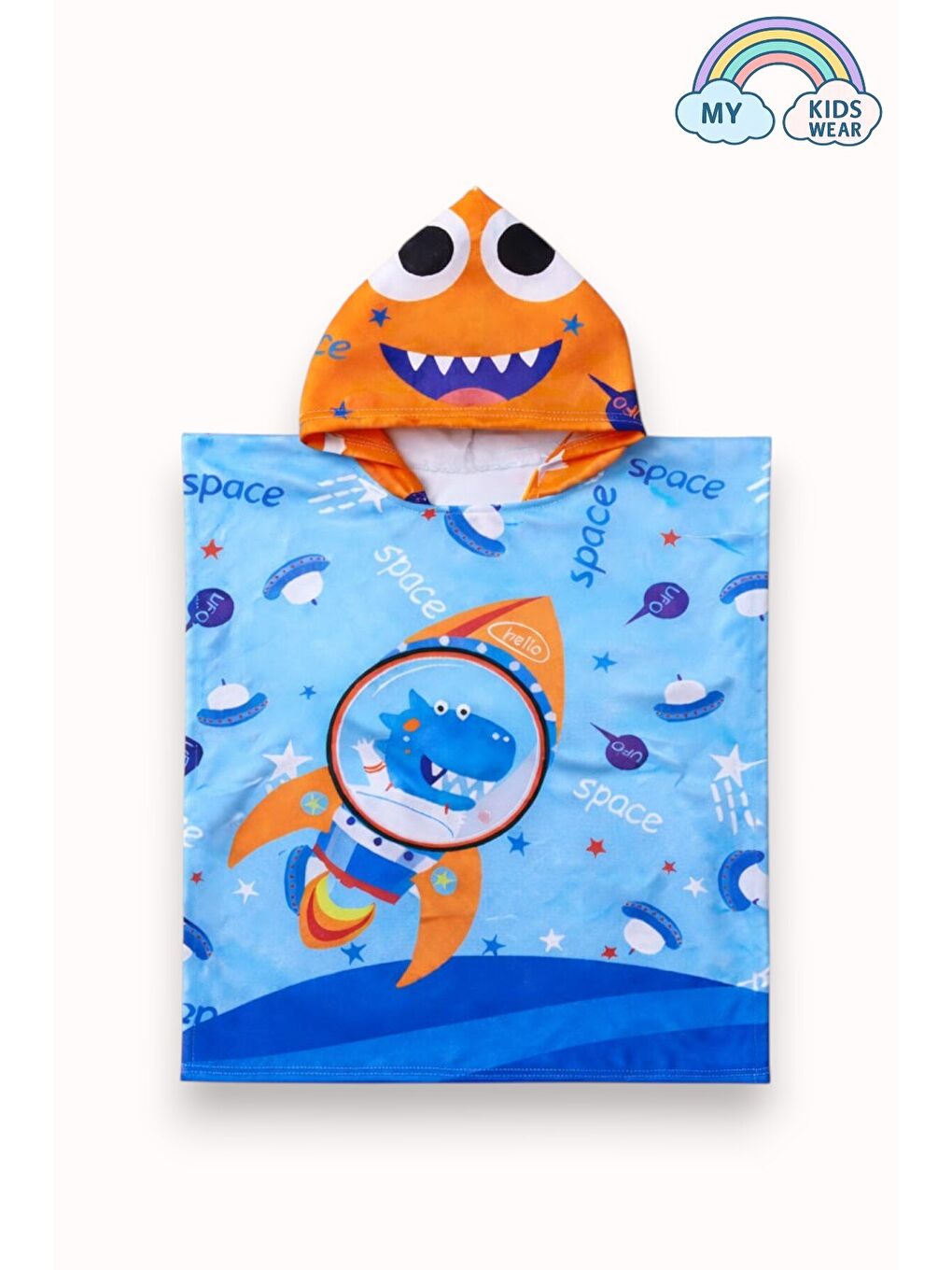 Yeşil Erkek Çocuk Deniz Kombini 3’lü Set – Mayo, Havlu ve Bone 12581-1