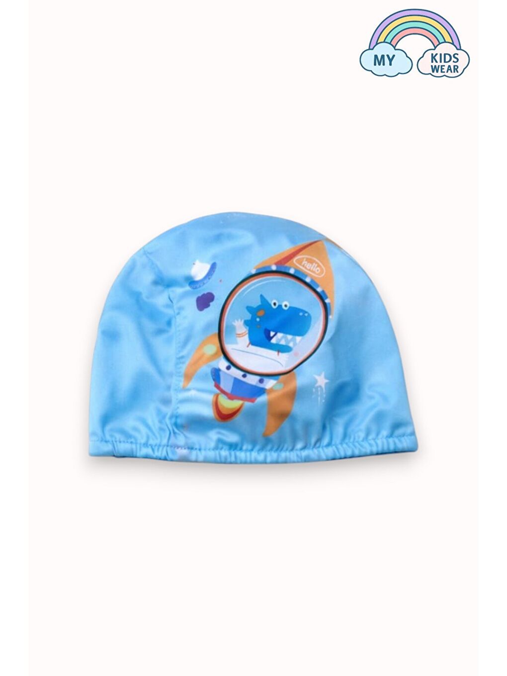 Yeşil Erkek Çocuk Deniz Kombini 3’lü Set – Mayo, Havlu ve Bone 12581-3