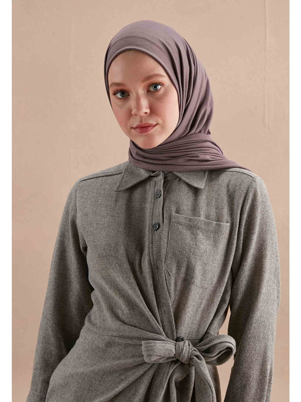 Lila Penye Şal Lavanta-2