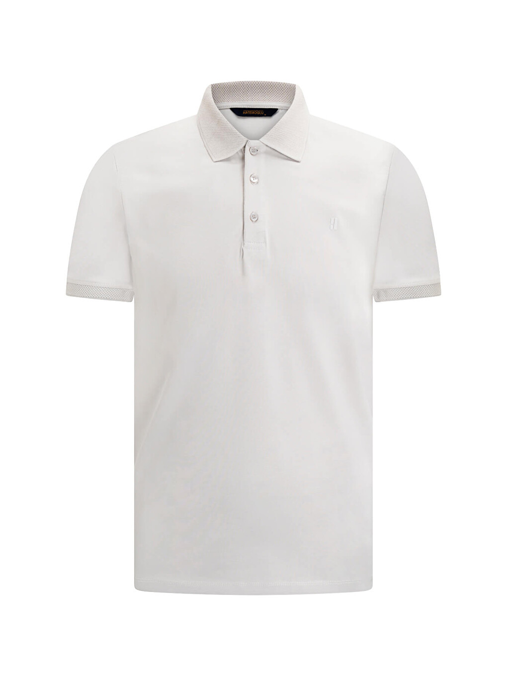 Bej Taş Regular Fit Polo Yaka Pamuklu Tişört-2
