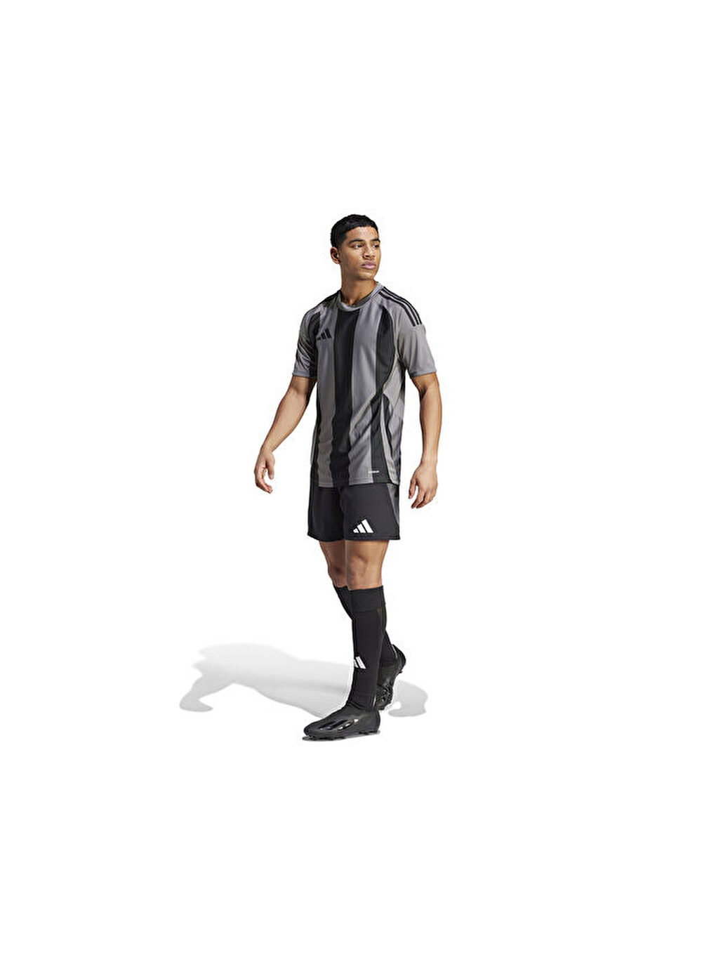 Striped 24 Jsy Erkek Futbol Forması Iw2145 Gri-5