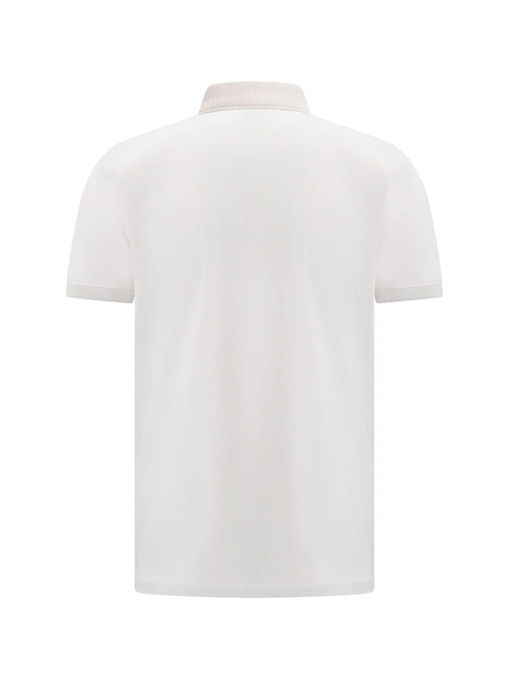 Bej Taş Regular Fit Polo Yaka Pamuklu Tişört-3