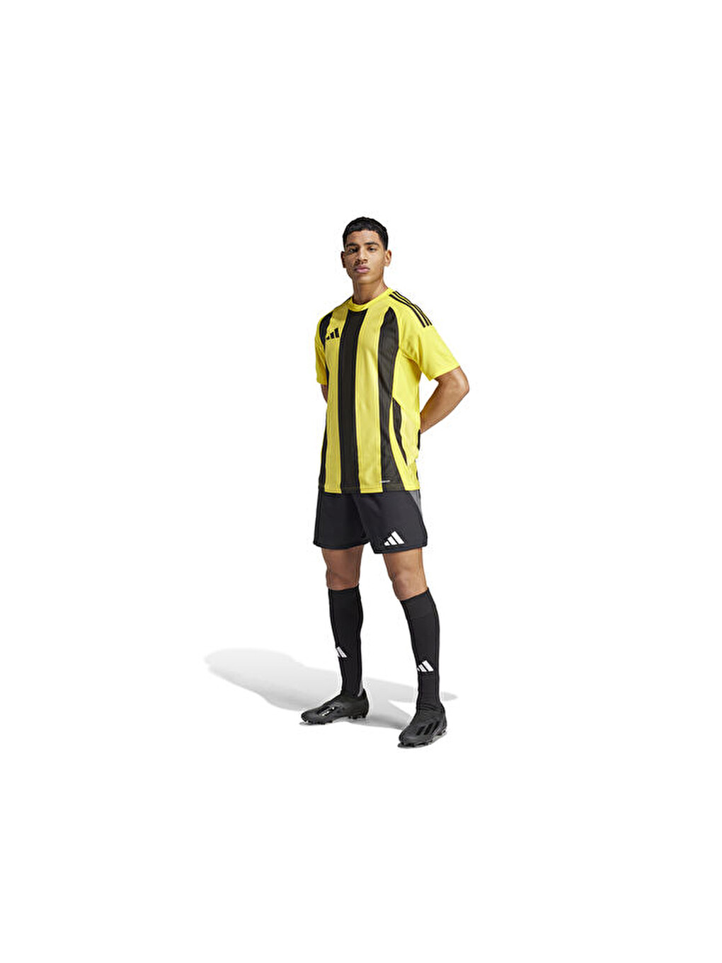 Striped 24 Jsy Erkek Futbol Forması Iw2146 Sarı-5