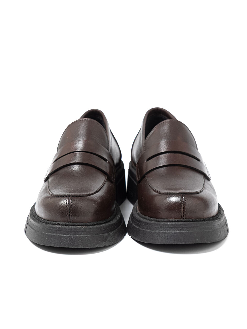 Kadın Kahverengi Loafer MAR-25K-181-2026 Koyu Kahve-5