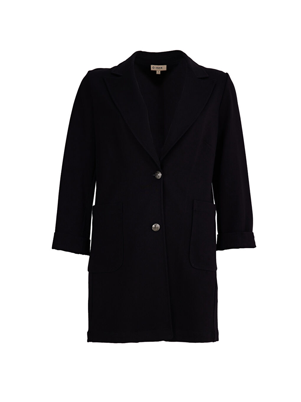 Siyah Klasik Kesim Ceket