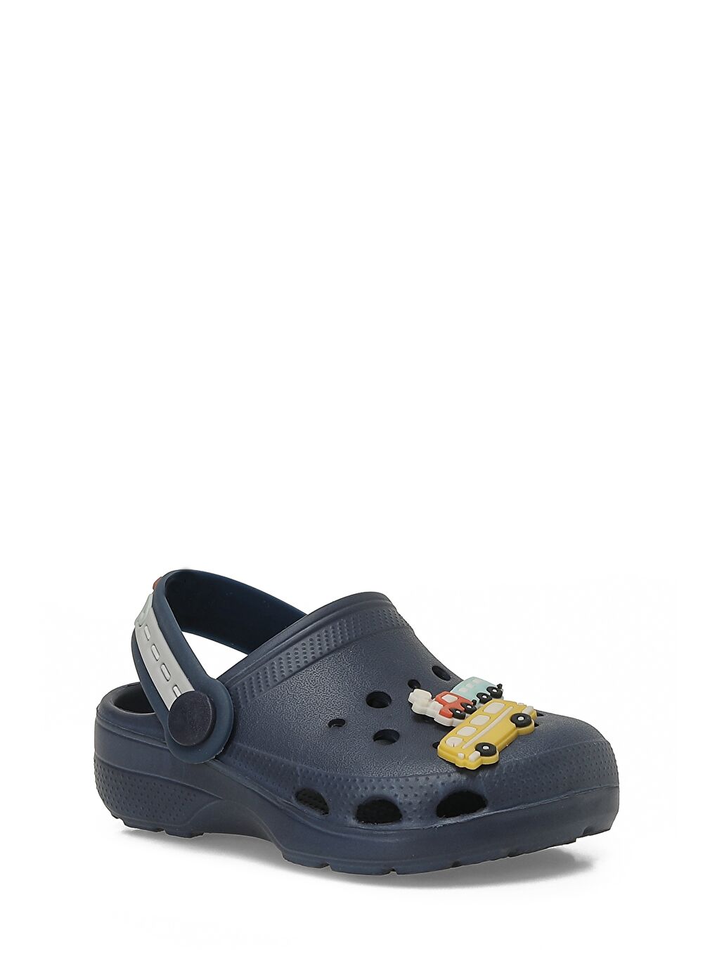 AQUAL.B6FX Lacivert Erkek Bebek Sabo Terlik-1