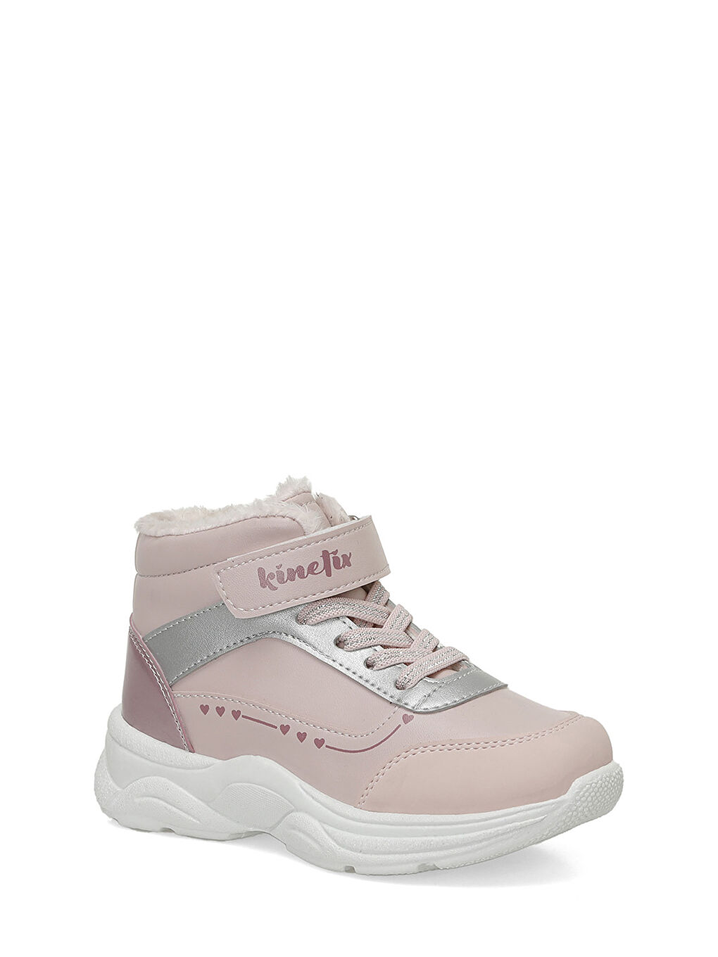 Pembe NASTA 4PR Pudra Kız Çocuk Sneaker Bot
