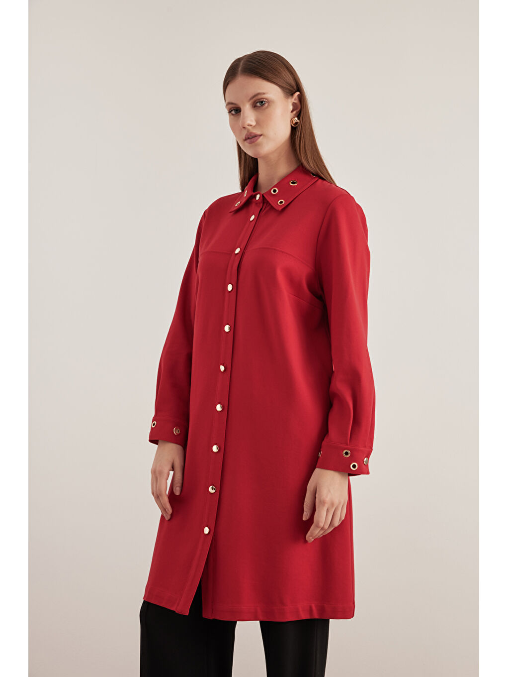 Bordo 18667112 Kuşgözü Detaylı Kap-4