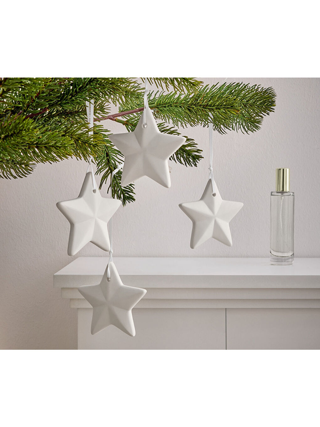 Beyaz Kokulu Noel Süsü, 4lü