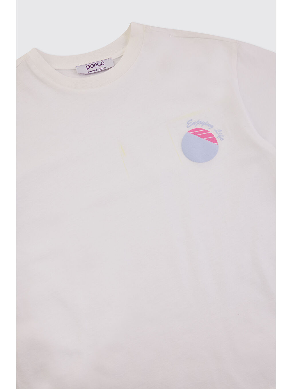 Erkek Çocuk Kısa Kollu Mavi Tişört-2