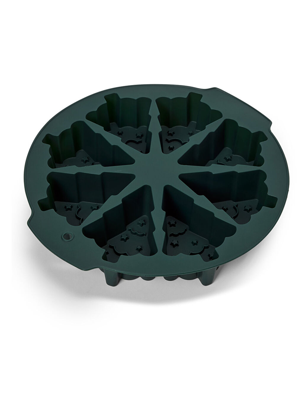 Siyah Silikon Fırın Kalıbı, Çam Ağacı-2