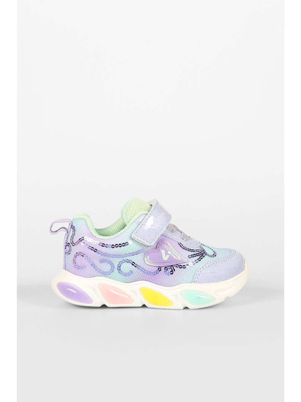 Lemna Işıklı Kız Bebek Lila Spor Ayakkabı