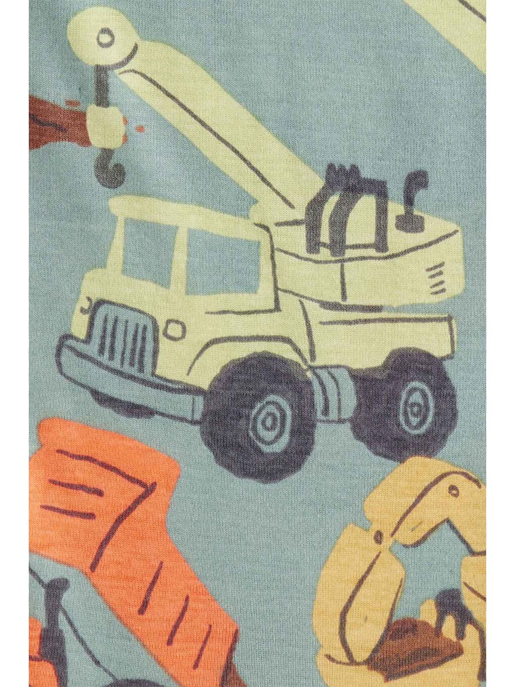 Erkek Bebek Yeşil Pijama Set-2