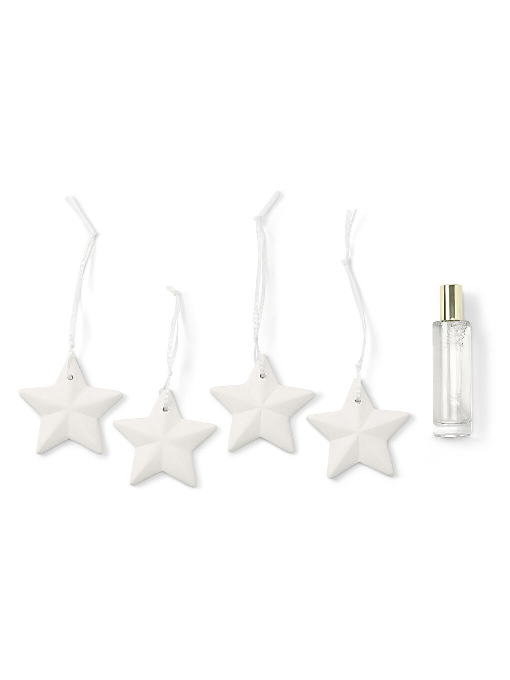 Beyaz Kokulu Noel Süsü, 4lü-1