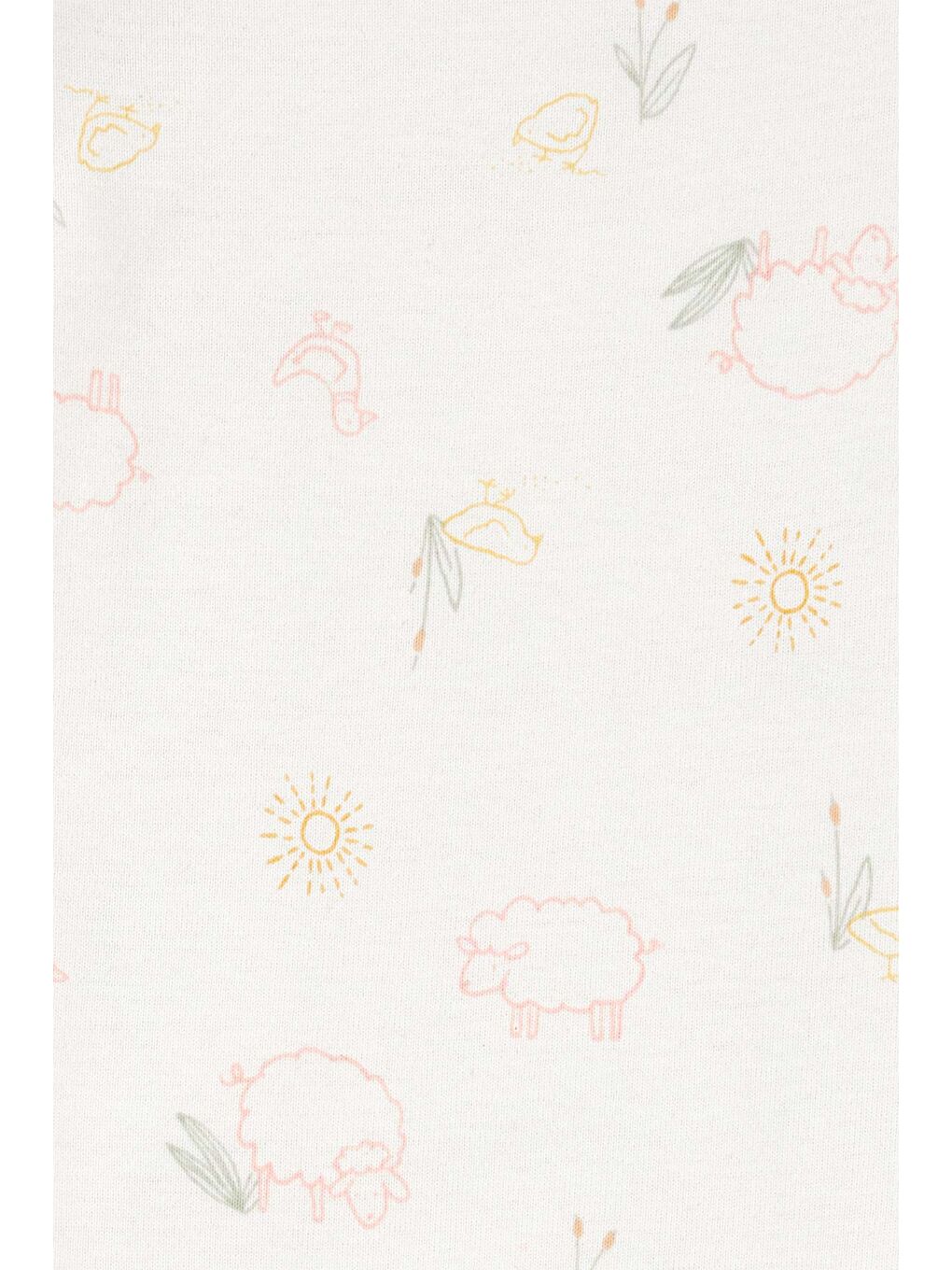 Kız Bebek Ekru 3Lü Set-3