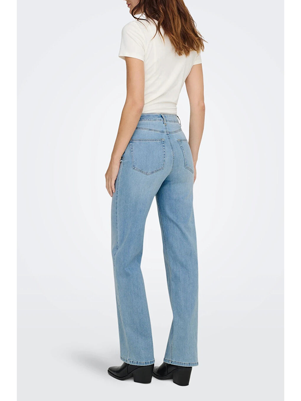 Mavi Onljuicy Relaxed Fit Yüksek Bel Bol Paça Kadın Jeans 15370601-3