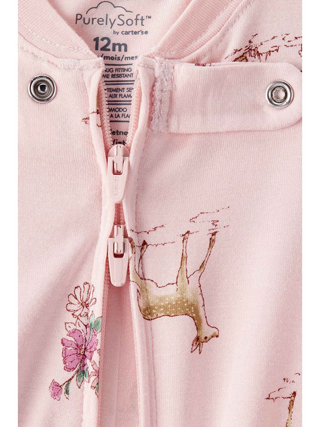 Kız Bebek Pembe Uyku Tulumu-1