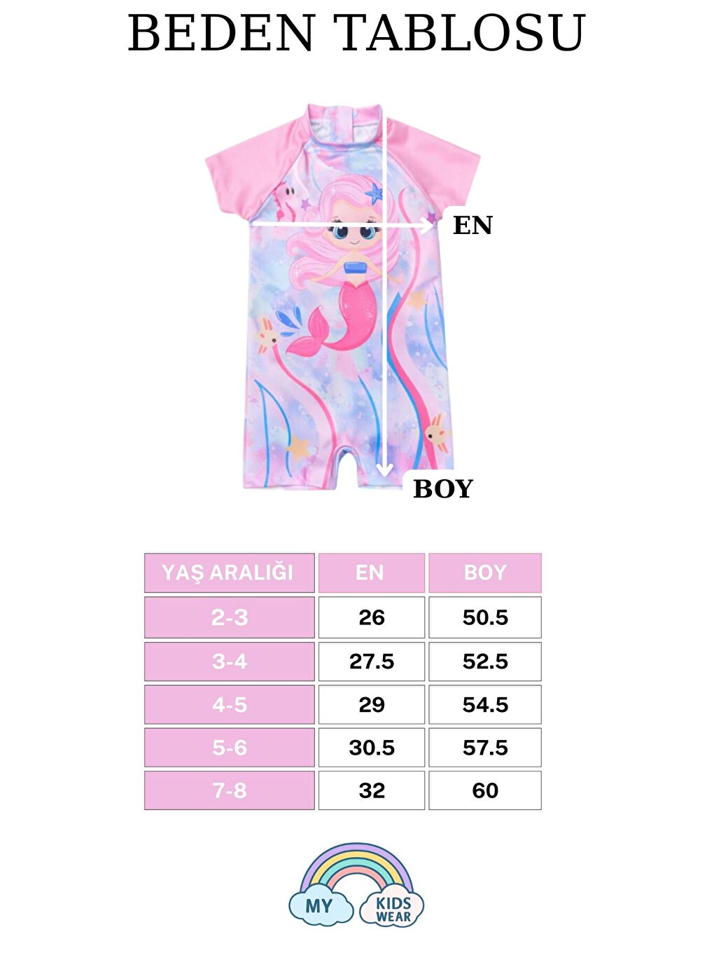 Lacivert Kız Çocuk Deniz Kombini 3’lü Set – Mayo, Havlu ve Bone 12580-4