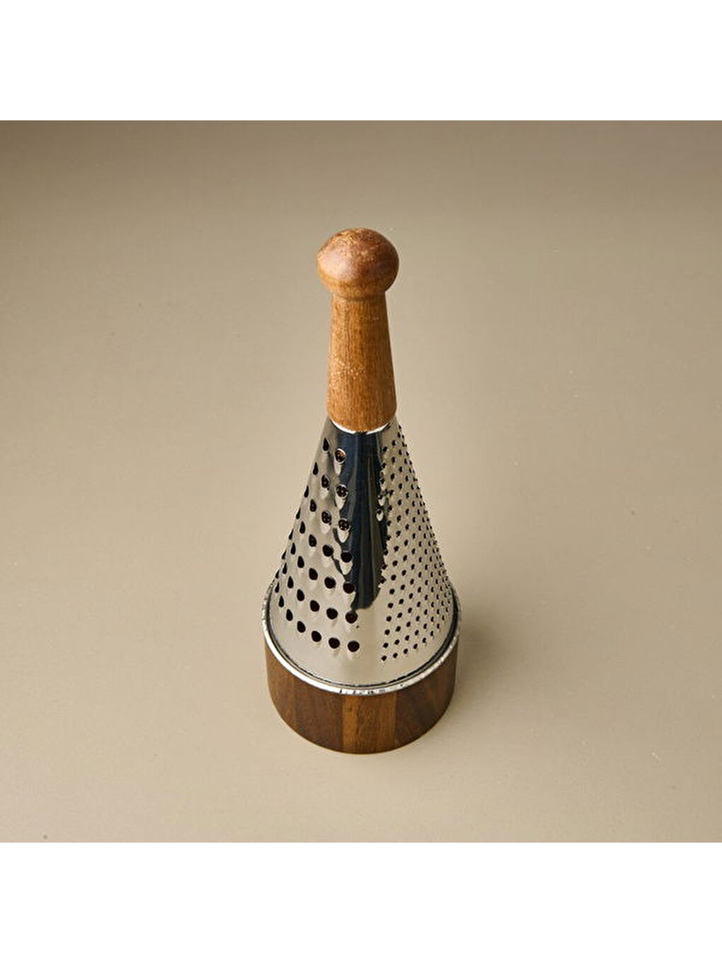 Akasya Hazneli Konik Rende - Kahverengi - 30x11 cm-2