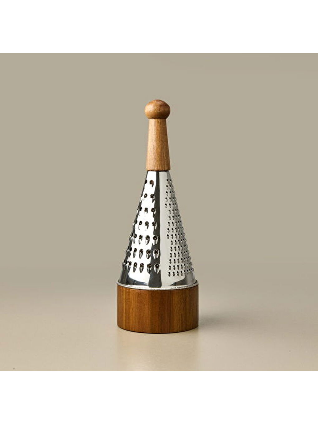 Akasya Hazneli Konik Rende - Kahverengi - 30x11 cm-3