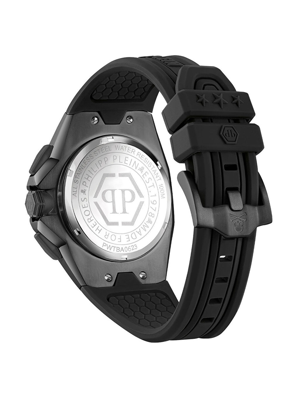 Siyah PWTBA0623 Erkek Kol Saati-2