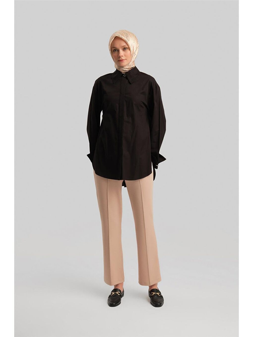 Pantolon Ort2520 Bej-1