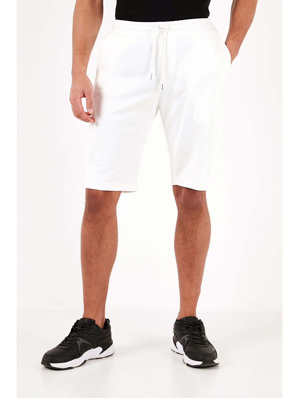 Lila Pamuklu Regular Fit Normal Bel Cepli 2'li Paket Şort 590804142S2-1