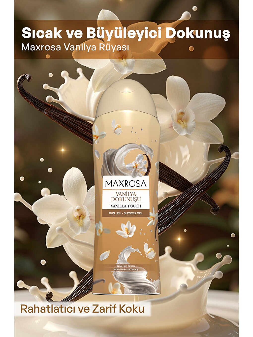 Vanilya Duş Jeli 600 ml x 2 Adet-2