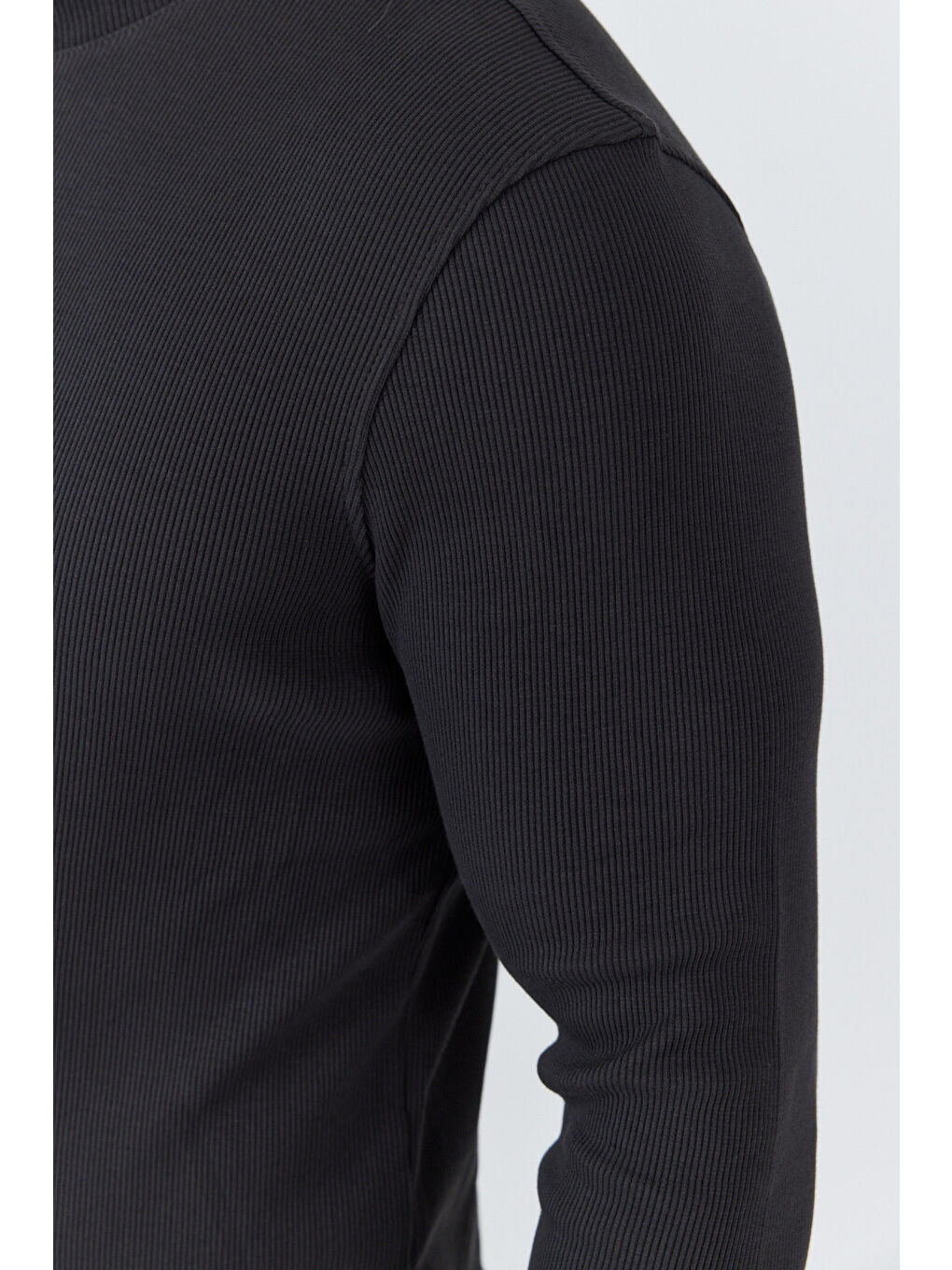 Antrasit Erkek Uzun Kol Sweatshirt 1258-2