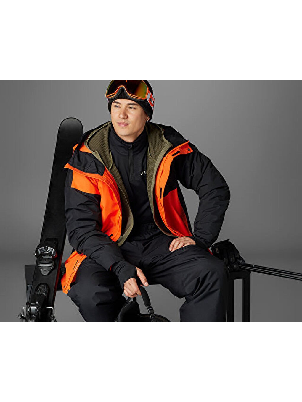 Terrex Mt 2l Insul Jkt Erkek Outdoor Montu Iu3091 Turuncu-6