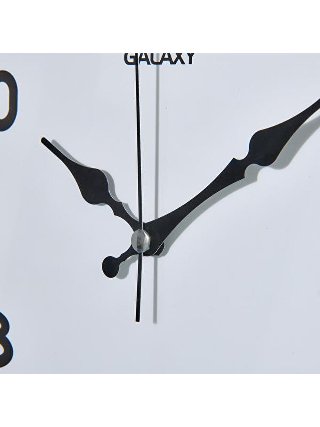 200-K Modern Duvar Saati - Siyah - 30 cm-2