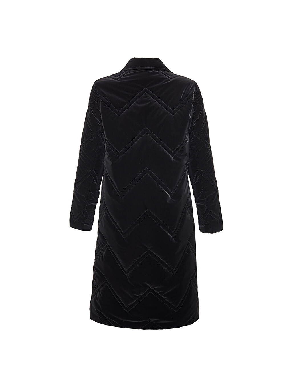 Siyah 10578111 Gömlek Yaka Mont-2