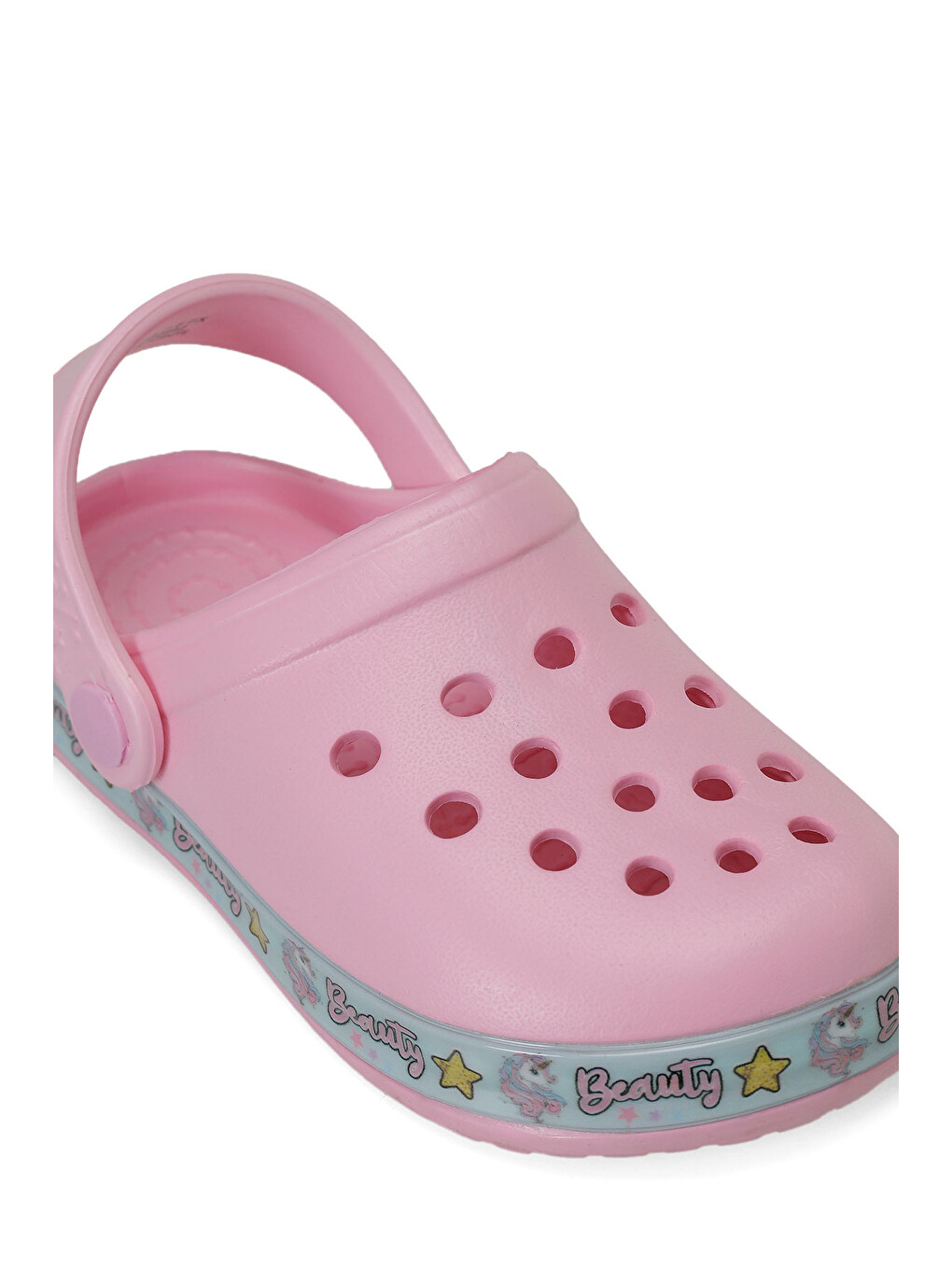 RAINA P Pembe Kız Çocuk Sabo Terlik-6