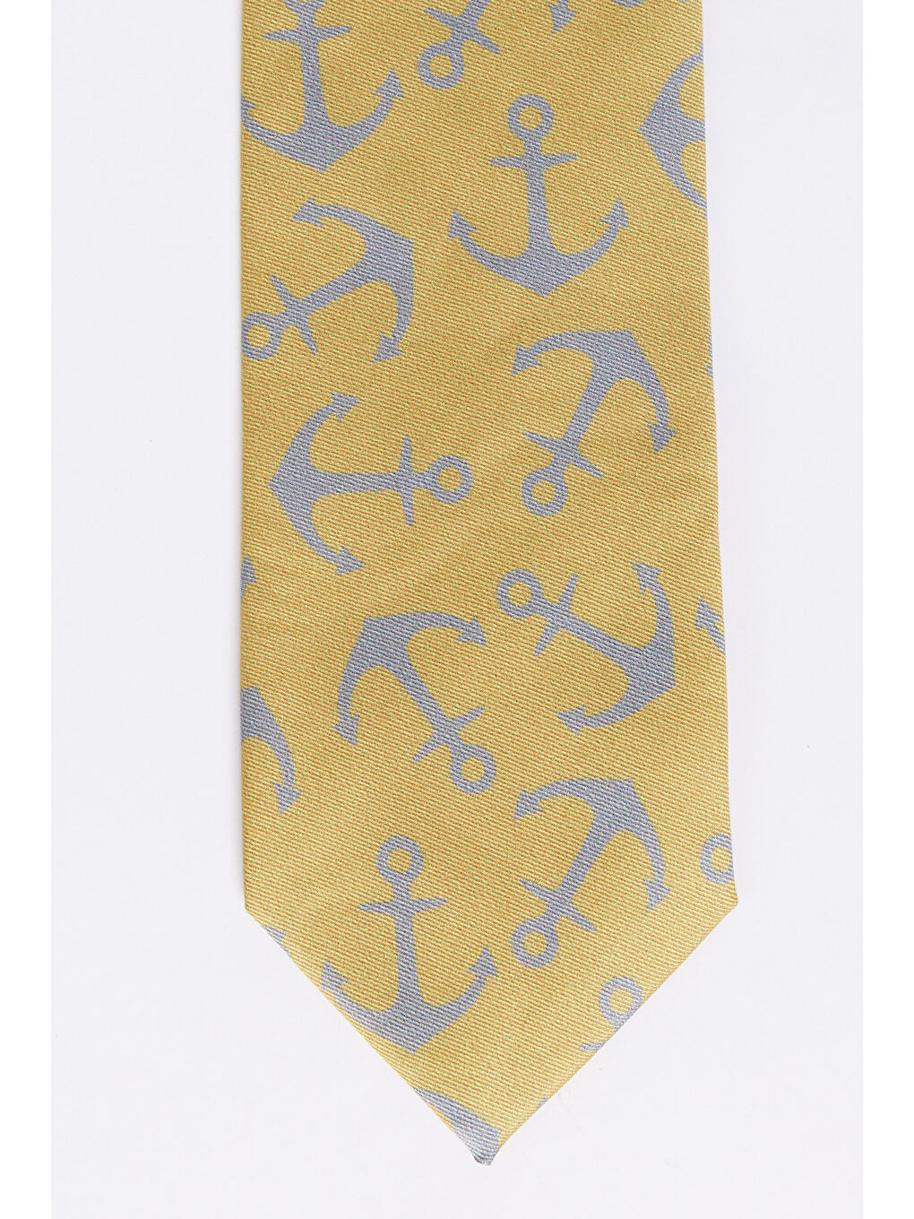 Erkek Sarı Desenli Kravat-1