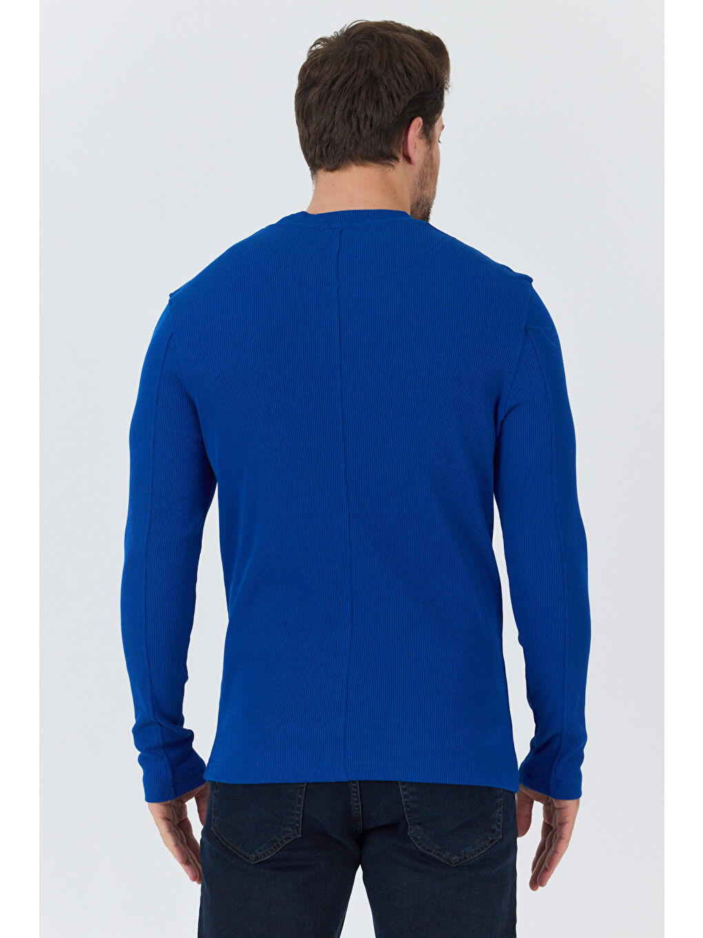 Mavi Erkek Uzun Kol Sweatshirt 1258-4