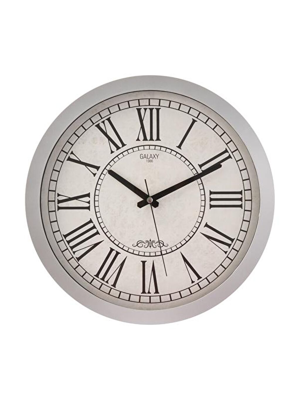 Premium Duvar Saati - Gri - 35 cm