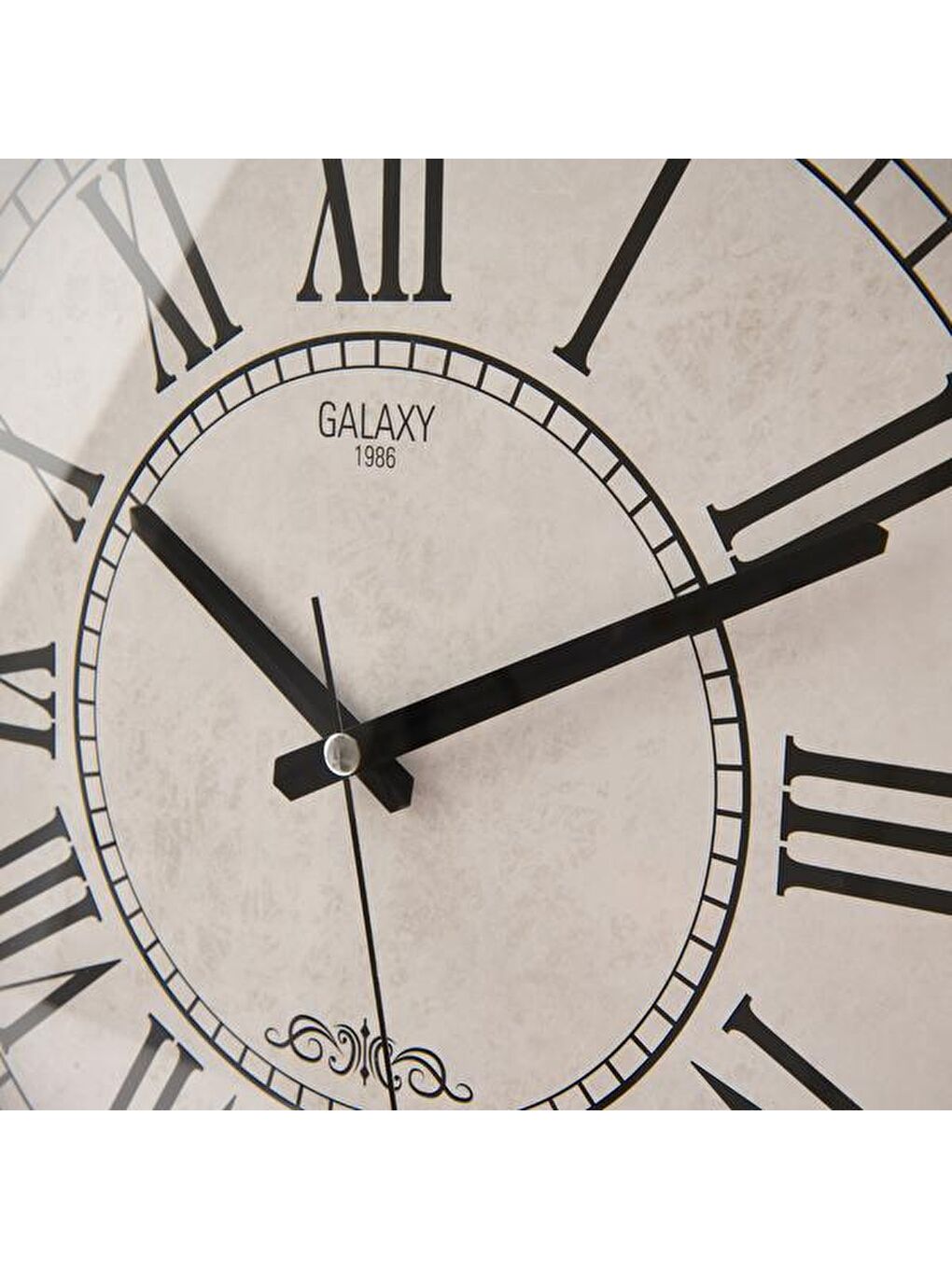 Premium Duvar Saati - Gri - 35 cm-1