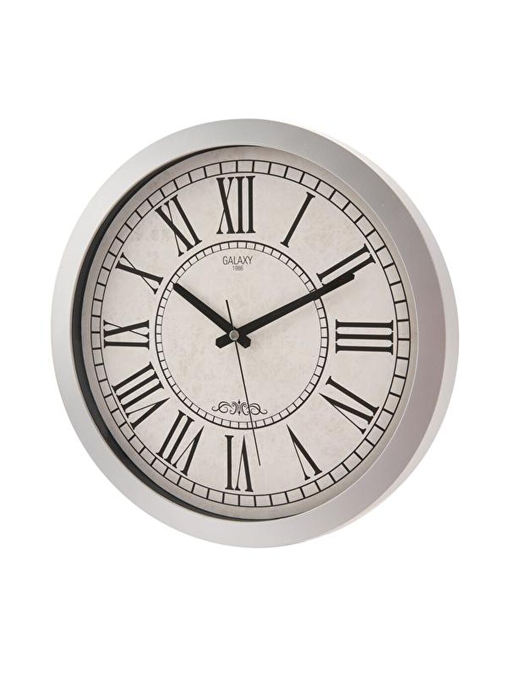 Premium Duvar Saati - Gri - 35 cm-2