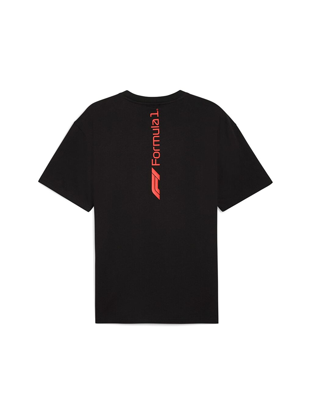 Siyah F1 ESS+ GRAPHIC Erkek Rahat Kesim Spor Tişört-3