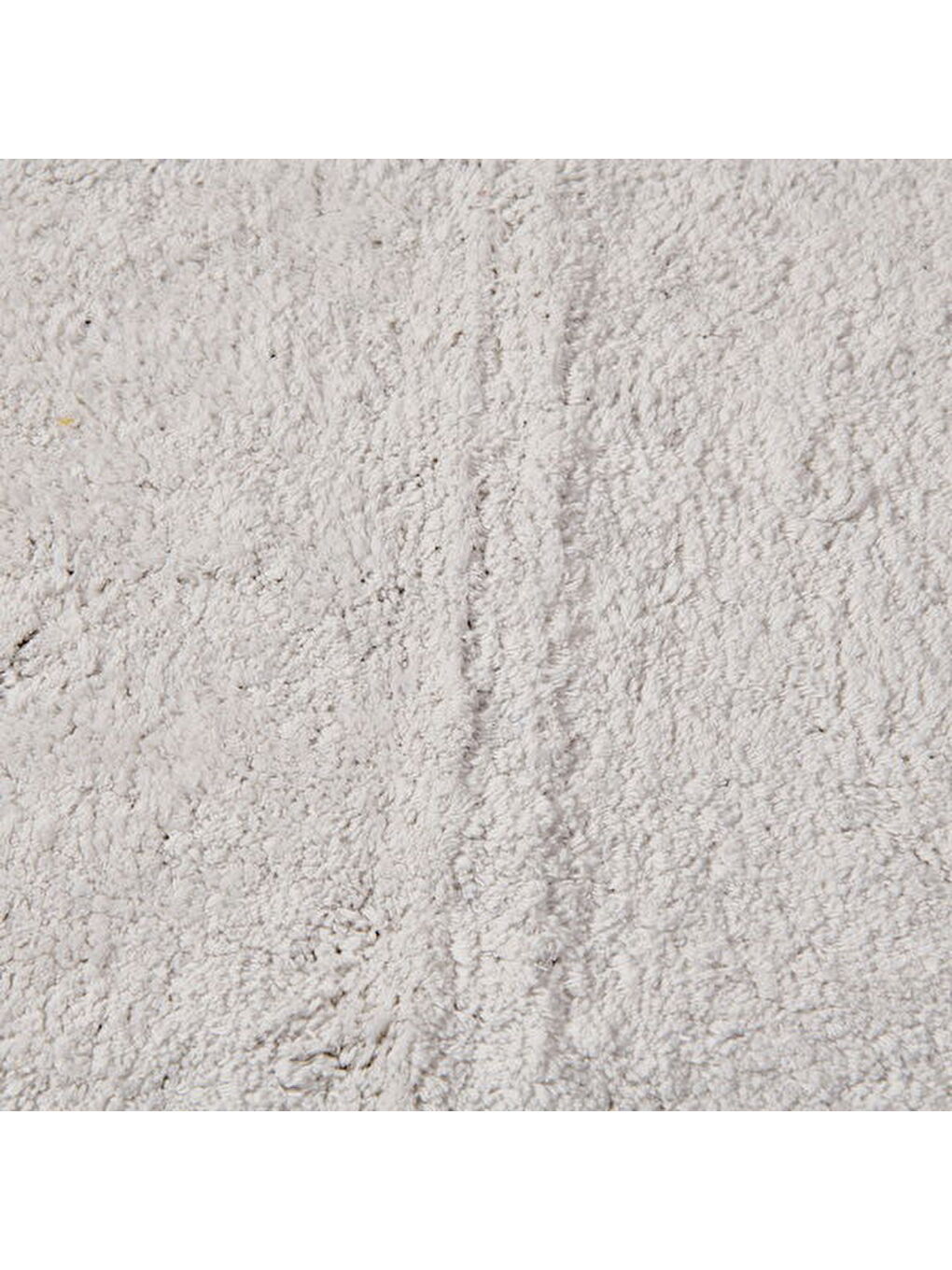 Soft Elegant Tufting Banyo Paspası - Beyaz - 60x90 cm-2