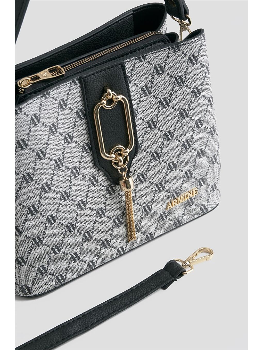 Çanta Noktalı 25Yd7361 Gri-2