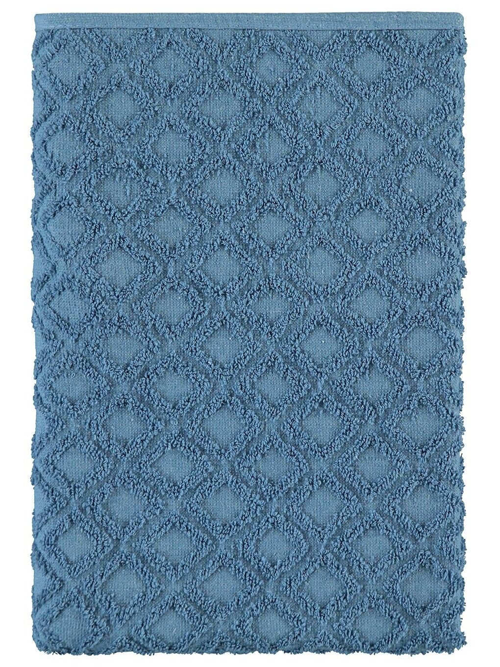 İndigo Boys Baklava Desenli 70*140 Havlu - Mavi